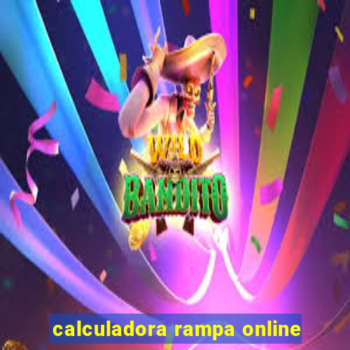 calculadora rampa online